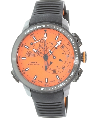 Timex Intelligent Herrklocka TW2P73100 Orange/Gummi Ø47 mm