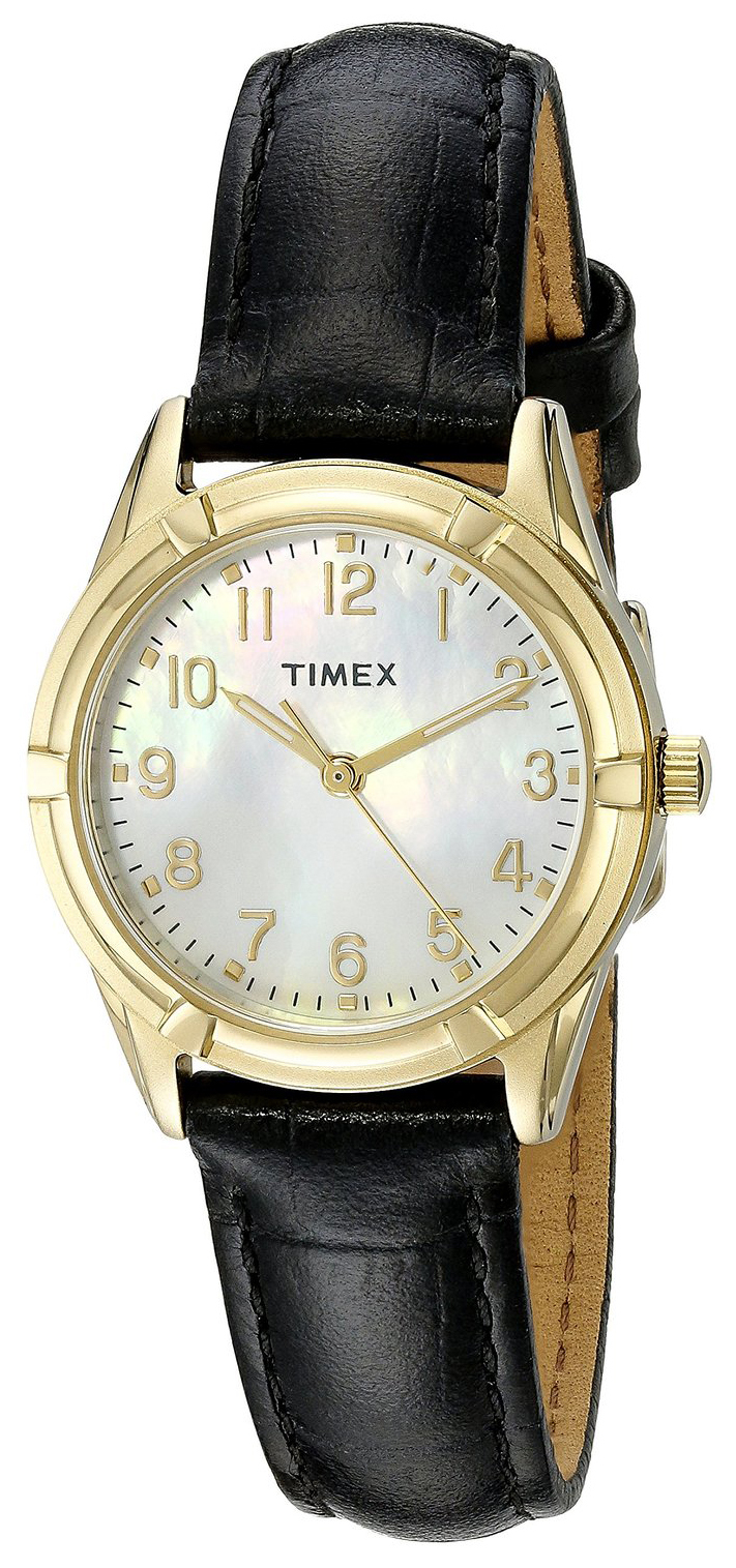 Timex 99999 Damklocka TW2P762009J Vit/Läder Ø27 mm - Timex