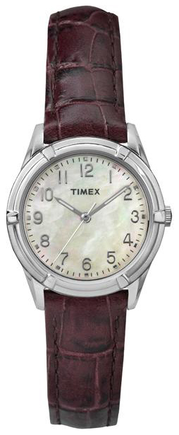 Timex 99999 Damklocka TW2P76300 Vit/Läder Ø27 mm