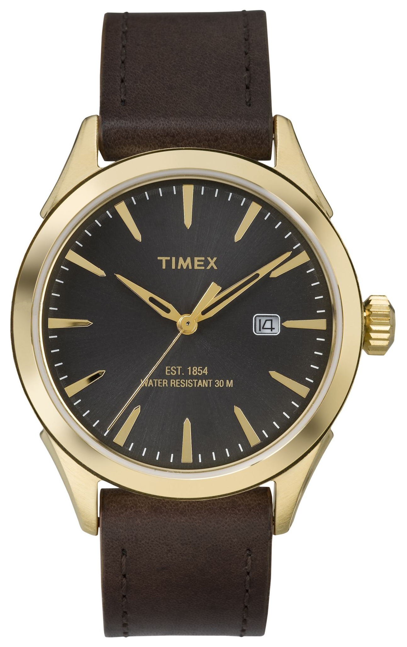 Timex 99999 Herrklocka TW2P77500 Svart/Läder Ø39 mm - Timex