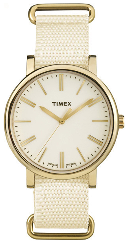 Timex 99999 Damklocka TW2P88800 Antikvit/Textil Ø38 mm - Timex