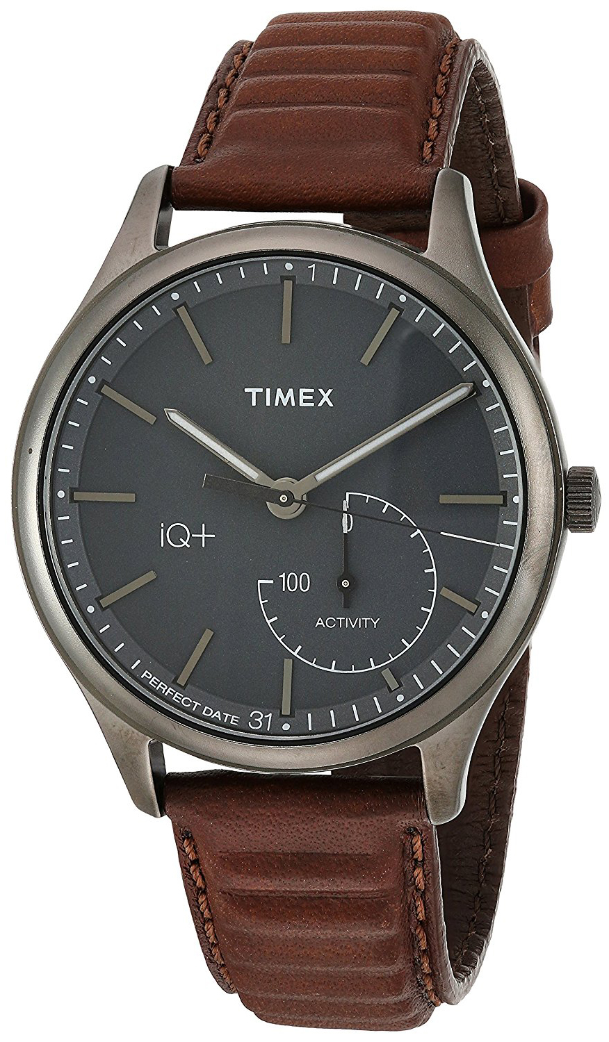 Timex Sport Herrklocka TW2P94800 Svart/Läder Ø41 mm