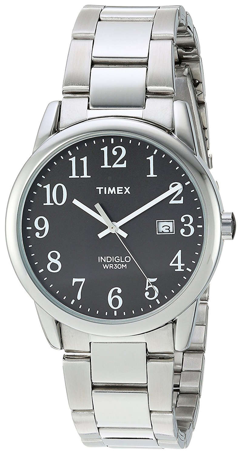Timex Easy Reader Herrklocka TW2R23400 Svart/Stål Ø38 mm