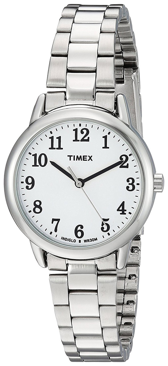 Timex Easy Reader Damklocka TW2R23700 Vit/Stål Ø30 mm - Timex