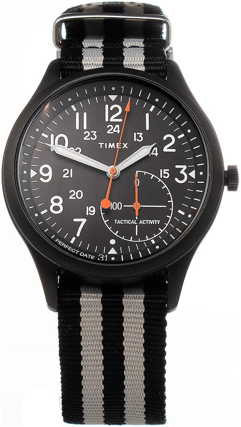 Timex Herrklocka TW2V10600LG Svart/Textil Ø41 mm