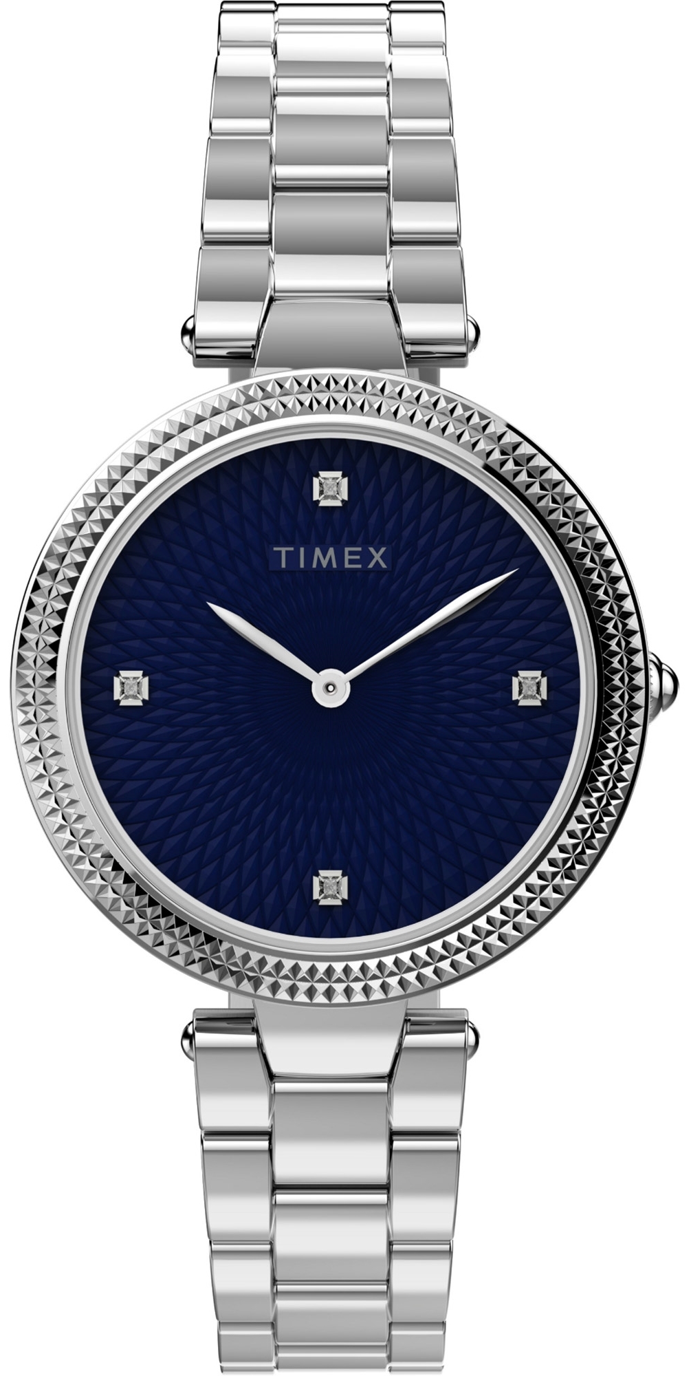 Timex Damklocka TW2V24000 Blå/Stål Ø32 mm - Timex