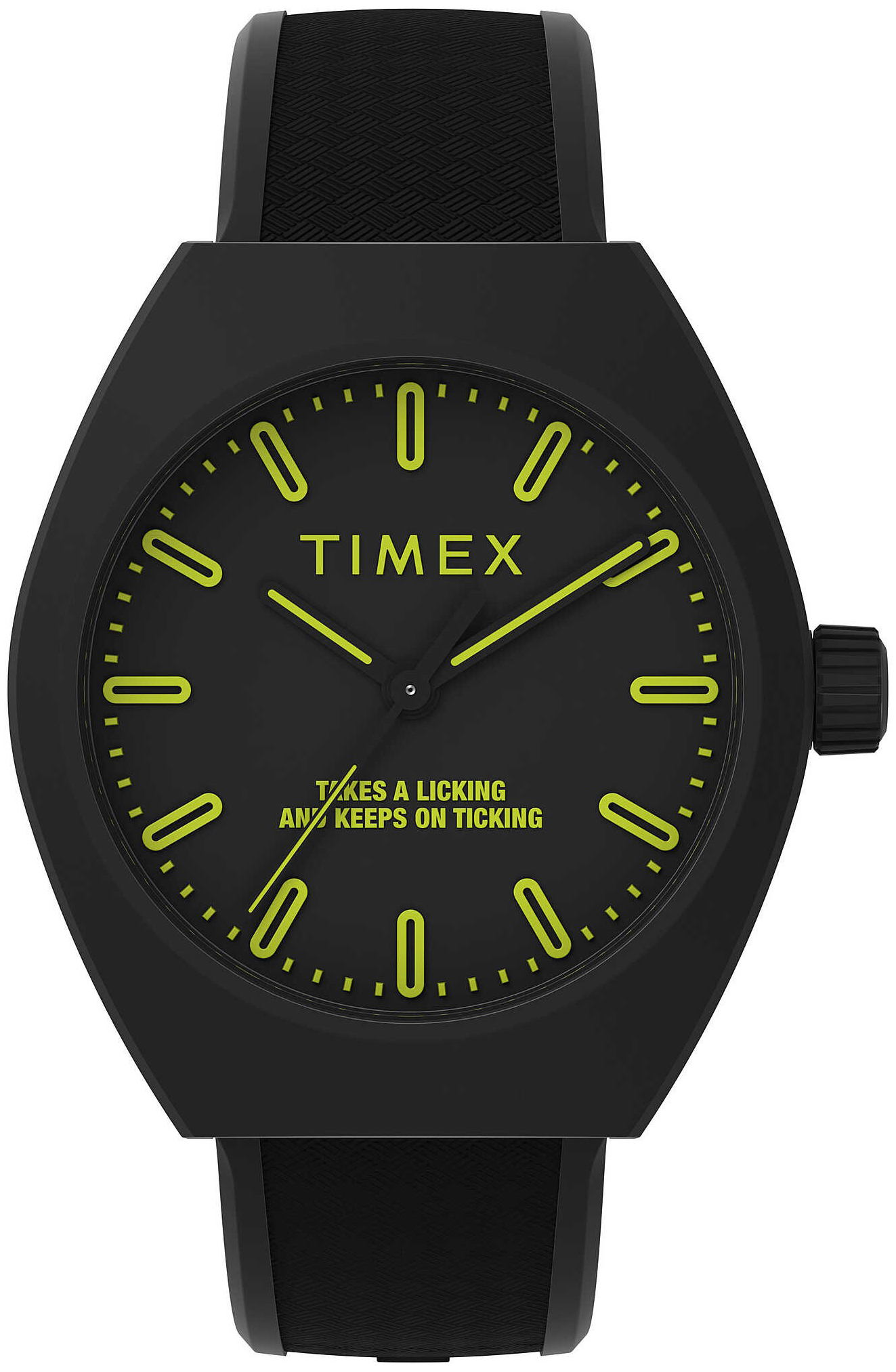 Timex Herrklocka TW2W42400 Trend Svart/Gummi - Timex