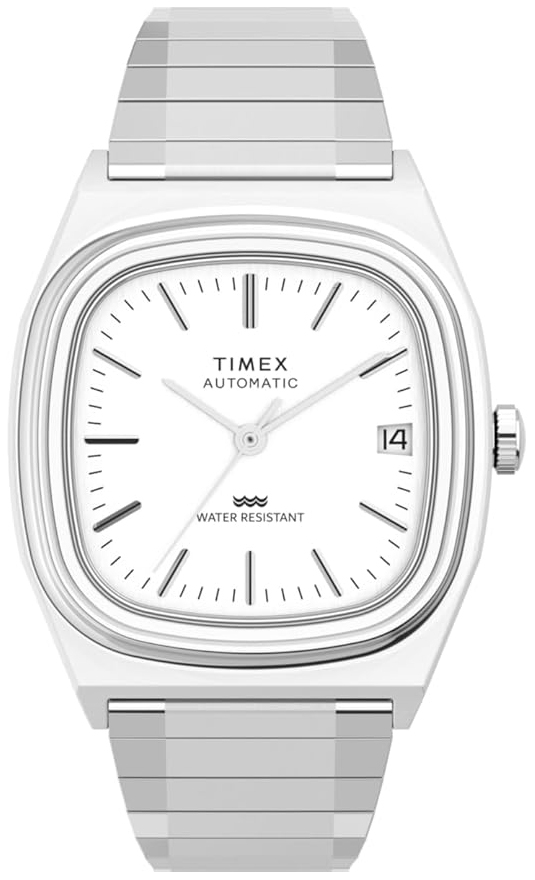 Timex 1983 Damklocka TW2W70800 Silverf&auml;rgad/St&aring;l