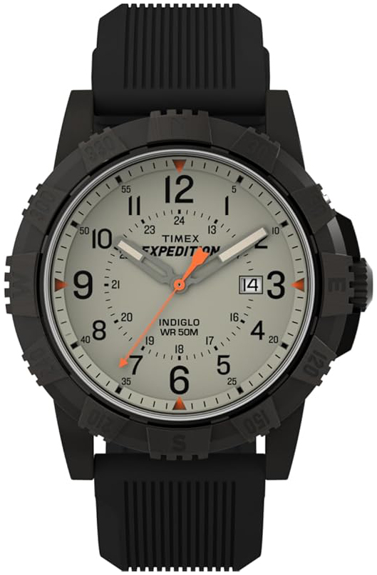 Timex Herrklocka TW4B32200 Expedition Beige/Gummi Ø45 mm - Timex