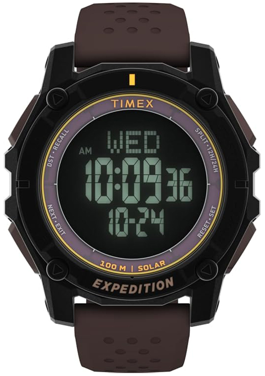 Timex Herrklocka TW4B33800 Expedition LCD/Gummi Ø49 mm - Timex