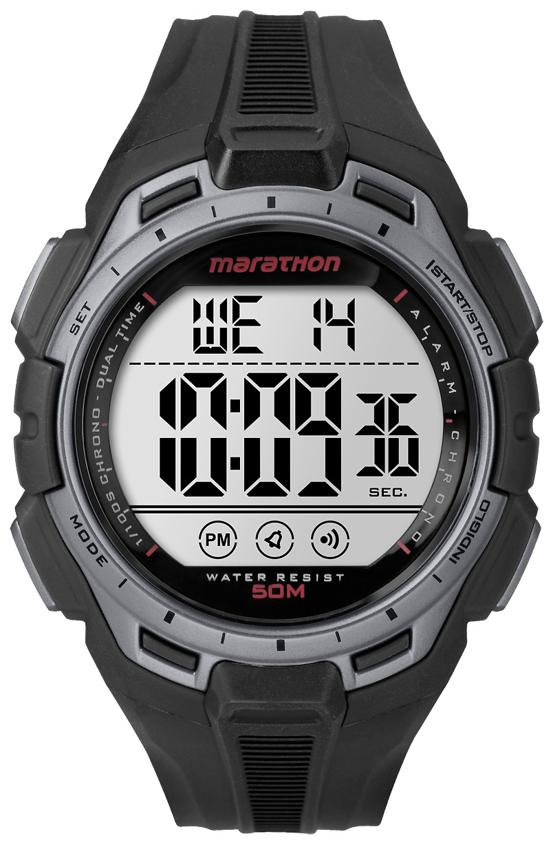 Timex Marathon Herrklocka TW5K94600 LCD/Plast Ø45 mm - Timex