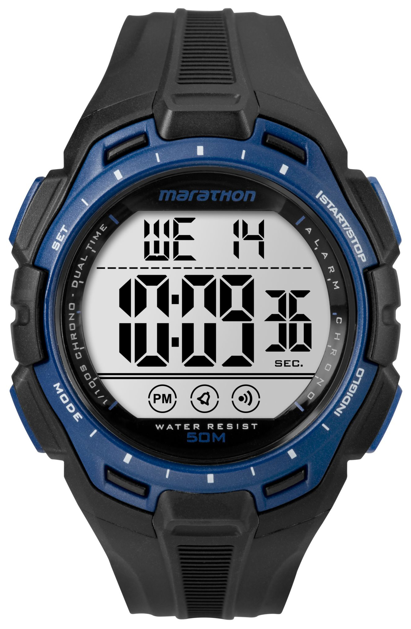Timex Marathon Herrklocka TW5K94700 LCD/Resinplast Ø43 mm