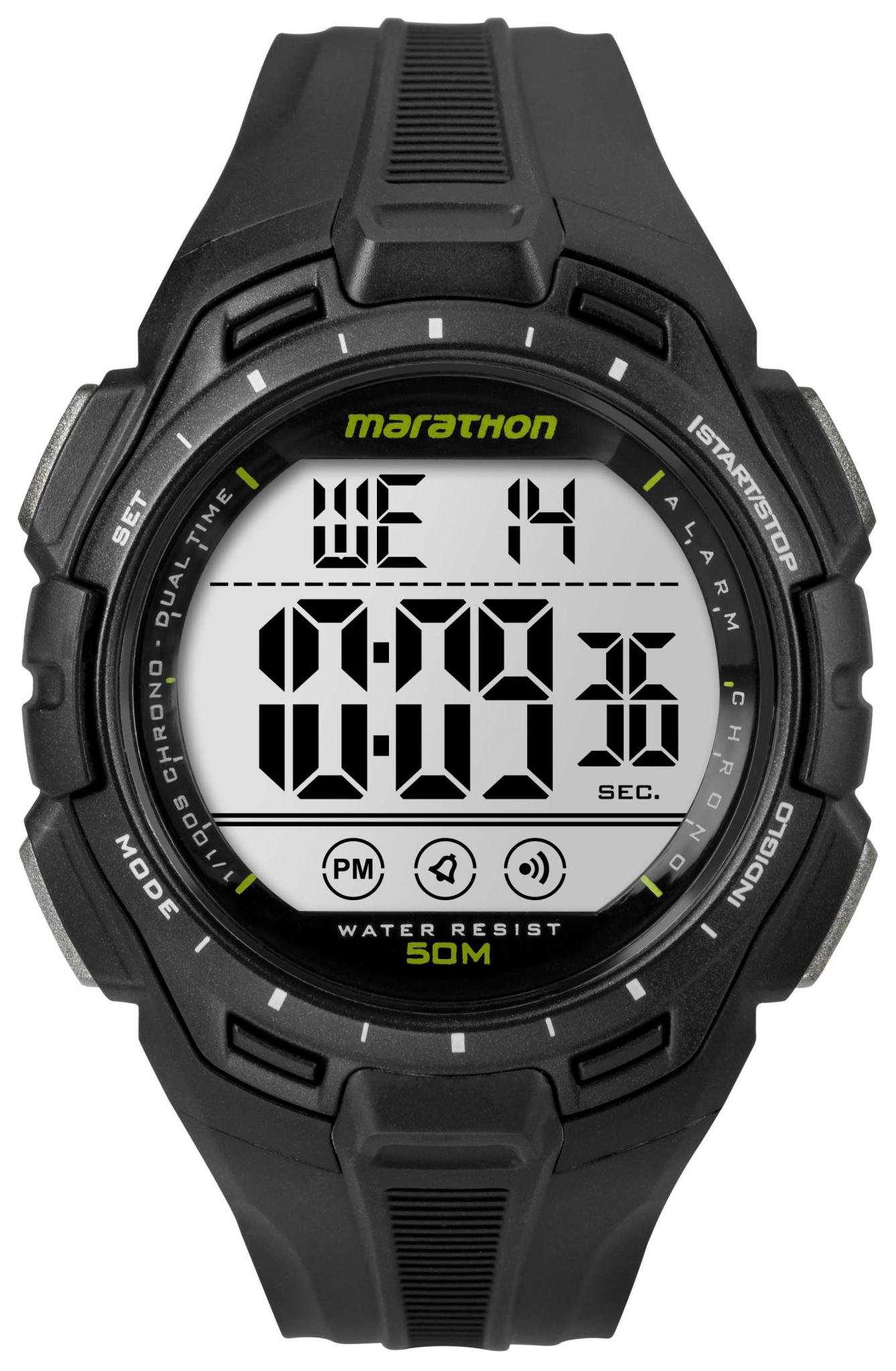 Timex Marathon Herrklocka TW5K94800 LCD/Plast Ø45 mm - Timex