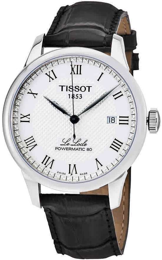 Tissot Herrklocka T006.407.16.033.00 Le Locle Silverfärgad/Läder - Tissot