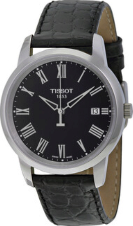Tissot T-Classic Classic Dream Herrklocka T033.410.16.053.01 Svart/Läder