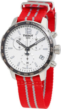 Tissot Herrklocka T095.417.17.037.12 T-Sport Silverf&auml;rgad/St&aring;l &Oslash;42