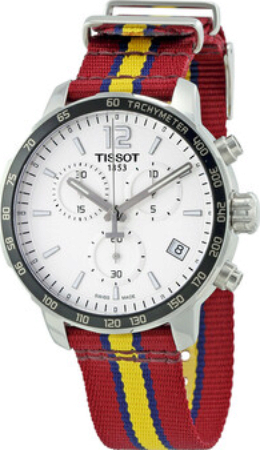 Tissot Herrklocka T095.417.17.037.13 T-Sport Silverf&auml;rgad/St&aring;l &Oslash;42