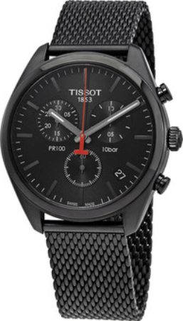 Tissot Herrklocka T101.417.33.051.00 Pr 100 Svart/Stål Ø41 mm - Tissot