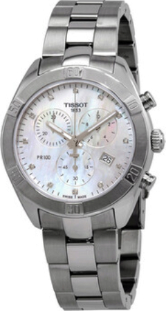 Tissot Damklocka T101.917.11.116.00 Pr 100 Vit/Stål Ø38 mm - Tissot