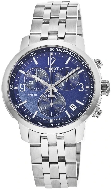 Tissot Herrklocka T114.417.11.047.00 Prc 200 Blå/Stål Ø43 mm - Tissot