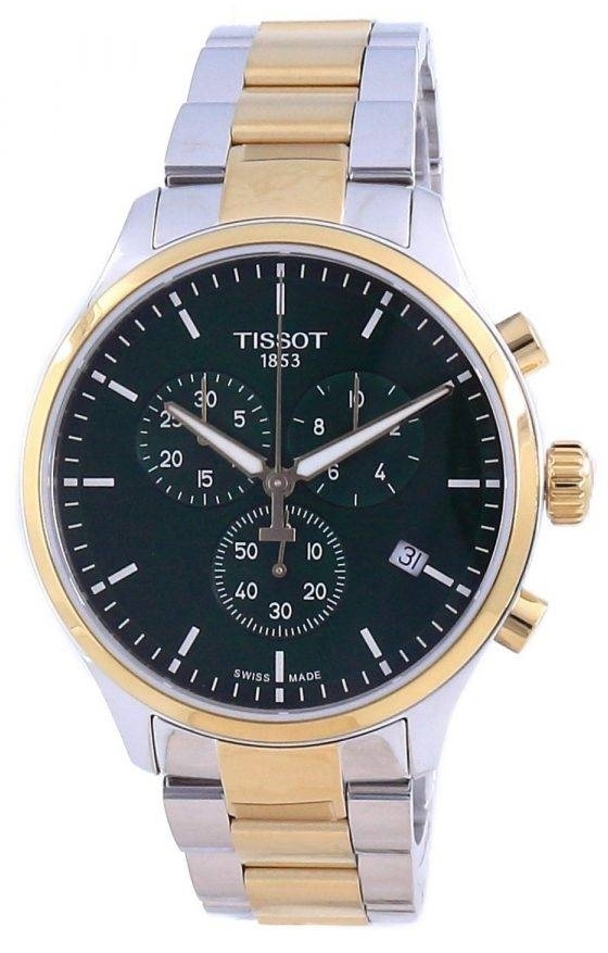 Tissot Herrklocka T116.617.22.091.00 T-Sport Grön/Gulguldtonat stål - Tissot