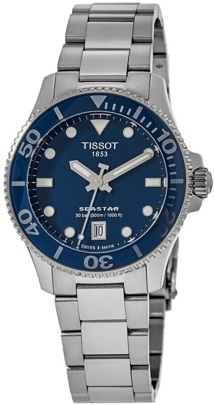 Tissot T120.210.11.041.00 Seastar Blå/Stål Ø36 mm - Tissot