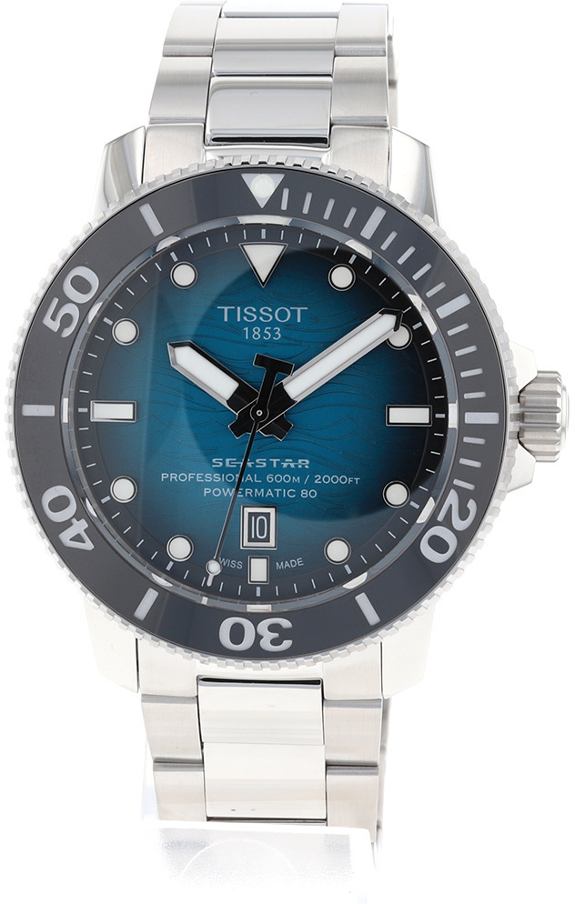 Tissot Herrklocka T120.607.11.041.00 Seastar Blå/Stål Ø46 mm - Tissot