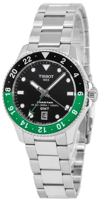 Tissot Herrklocka T120.852.11.051.00 Seastar Svart/St&aring;l &Oslash;40 mm