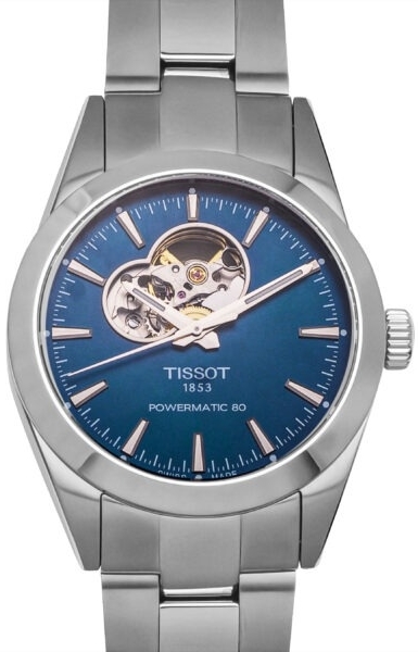 Tissot Herrklocka T127.407.11.041.01 Powermatic 80 Blå/Stål Ø40 mm - Tissot