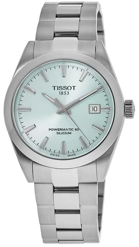 Tissot Herrklocka T127.407.11.351.00 Powermatic 80 Grön/Stål Ø40 mm - Tissot