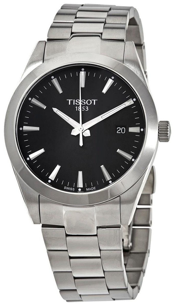 Tissot Herrklocka T127.410.11.051.00 T-Classic Svart/Stål Ø40 mm - Tissot