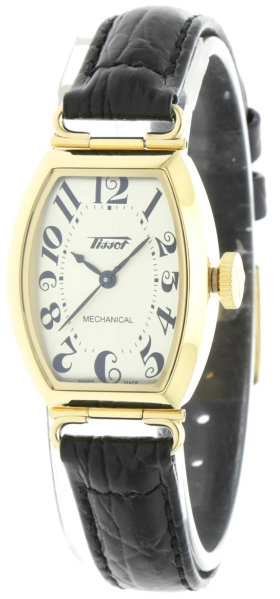 Tissot Damklocka T128.161.36.262.00 Heritage Guld/Läder - Tissot