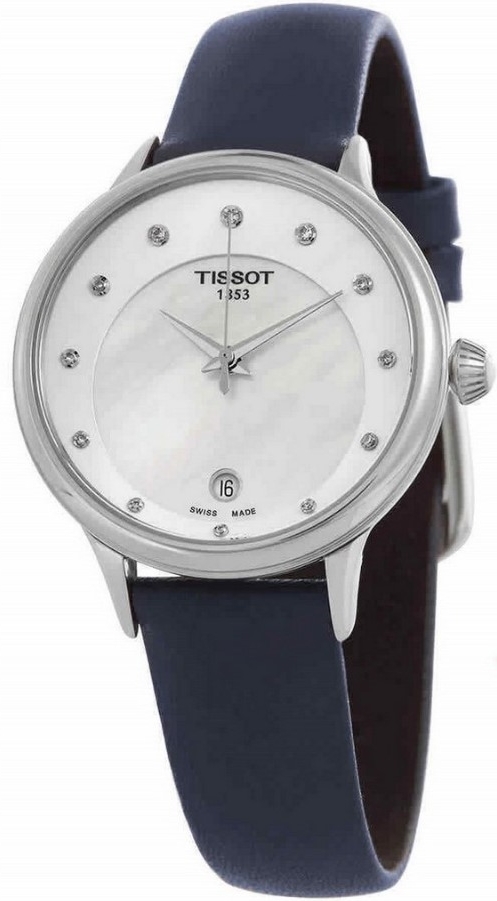 Tissot Damklocka T133.210.16.116.00 T-Lady Vit/Läder Ø33.17 mm - Tissot