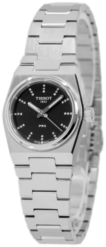 Tissot Damklocka T137.010.11.056.00 PRX Svart/Stål Ø25 mm - Tissot