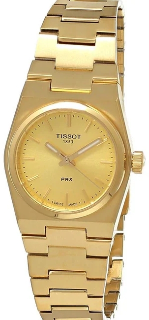 Tissot Damklocka T137.010.33.021.00 Prx Champagnef&auml;rgad/Guldtonat