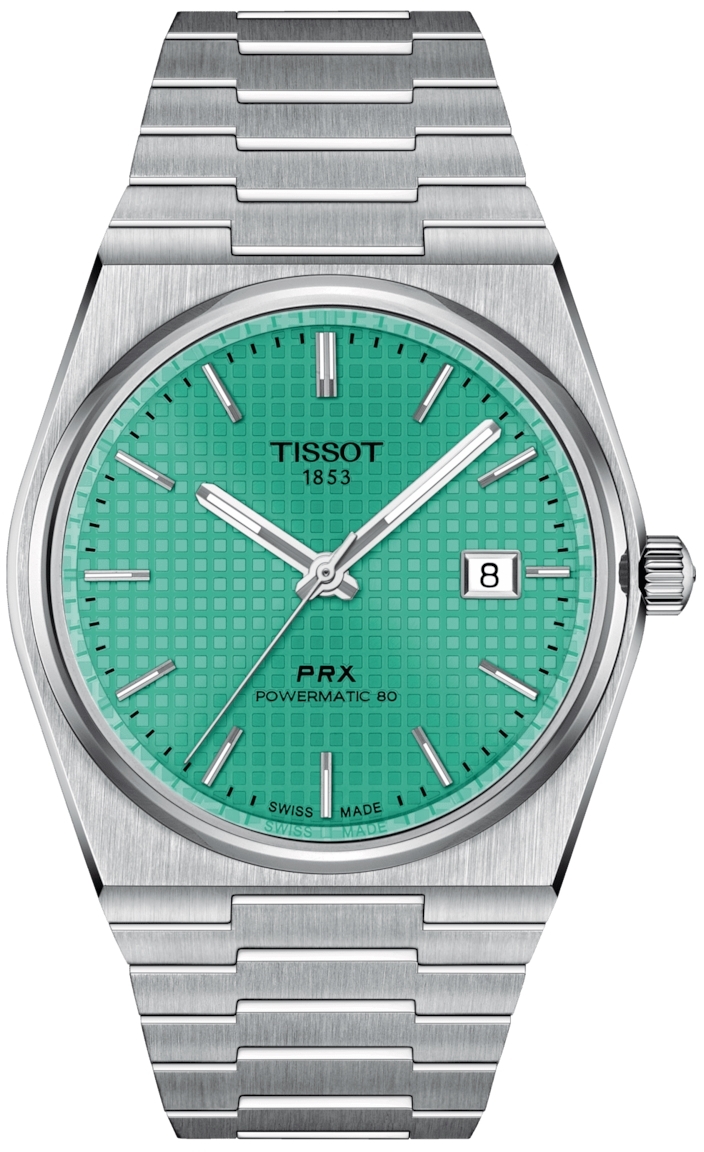 Tissot T137.407.11.091.01 Prx Grön/Stål Ø40 mm - Tissot