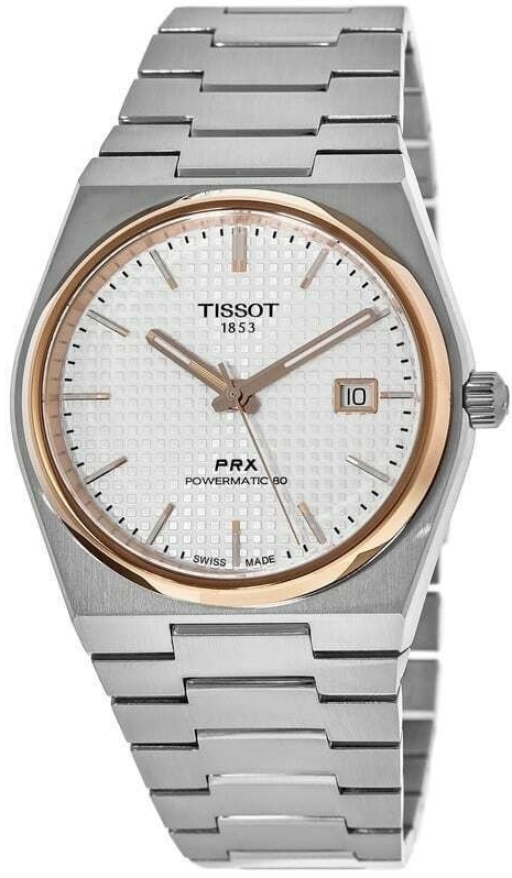Tissot Herrklocka T137.407.21.031.00 Prx Silverfärgad/Stål Ø40 mm - Tissot