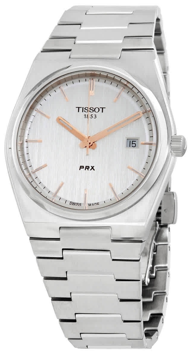 Tissot Herrklocka T137.410.11.031.00 Prx Silverfärgad/Stål Ø40 mm - Tissot