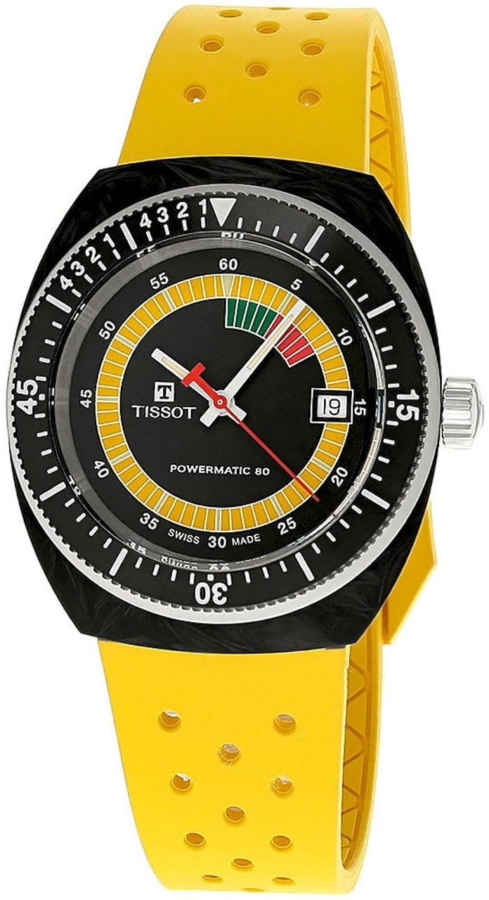 Tissot T145.407.97.057.00 Sideral Svart/Gummi - Tissot