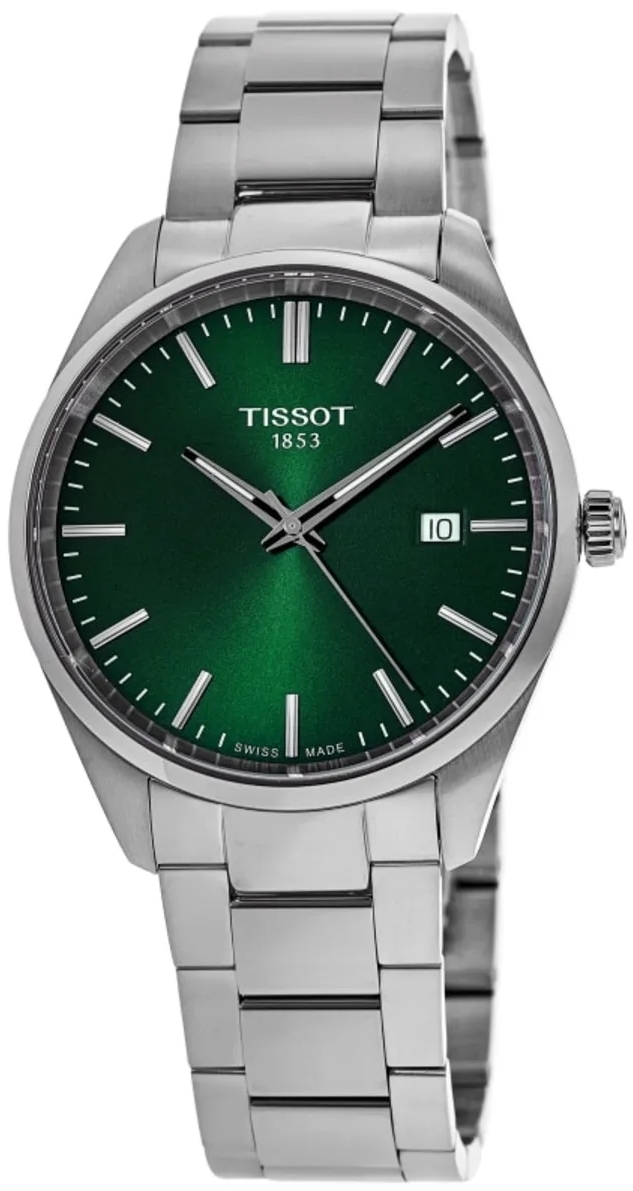 Tissot Damklocka T150.210.11.091.00 PR 100 Grön/Stål Ø34 mm