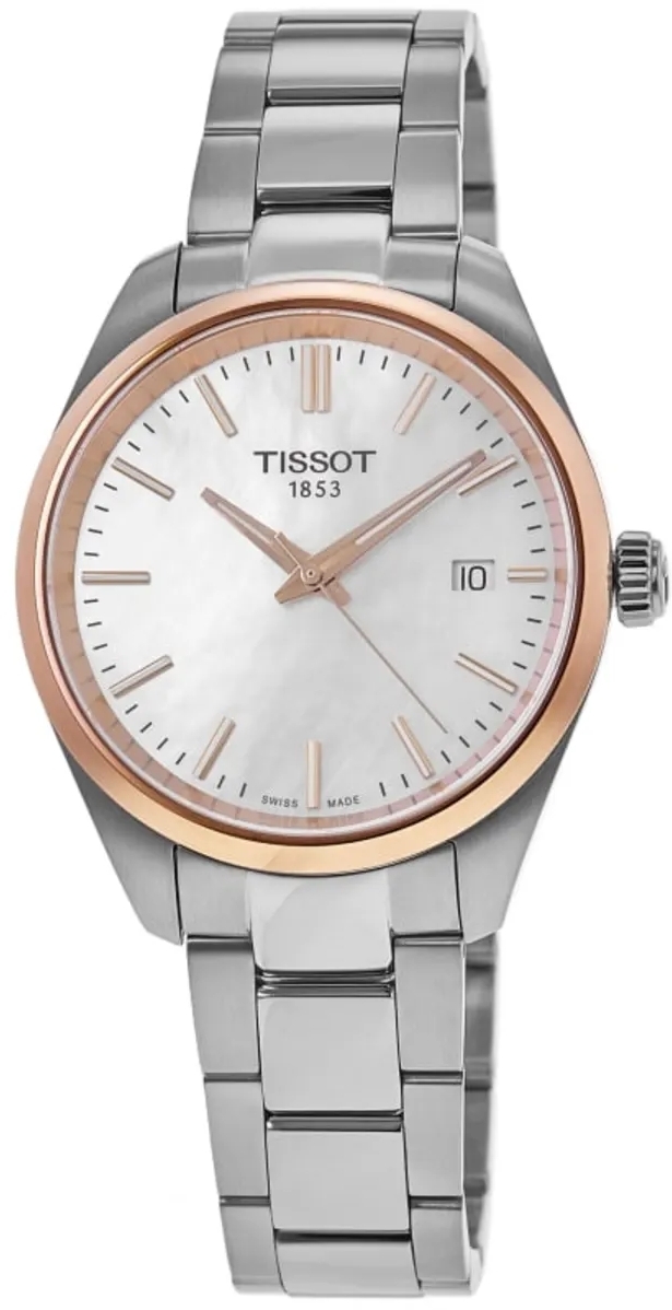 Tissot Damklocka T150.210.21.111.00 PR 100 Vit/Stål Ø34 mm
