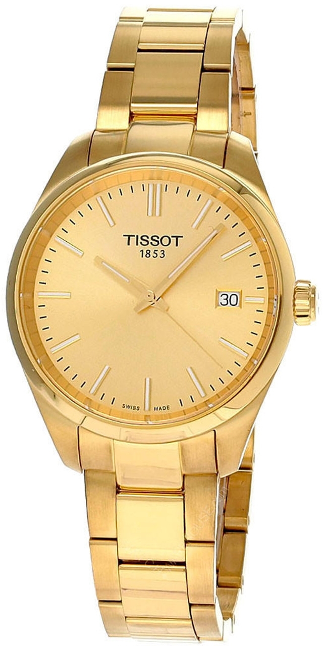 Tissot Damklocka T150.210.33.021.00 Pr 100 Guld/Gulguldtonat stål - Tissot