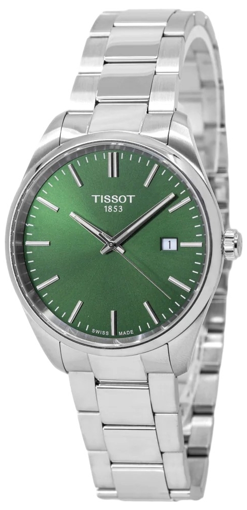 Tissot Herrklocka T150.410.11.091.00 Pr 100 Grön/Stål Ø40 mm - Tissot