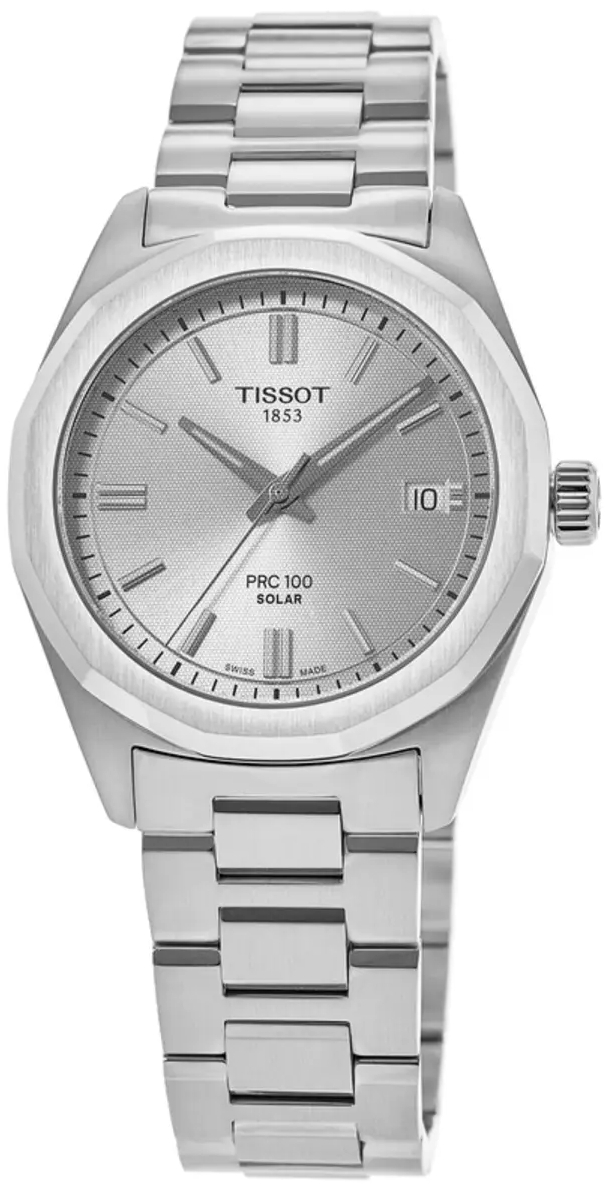 Tissot Damklocka T151.822.11.031.00 PRC 100 Solar Silverf&auml;rgad/St&aring;l