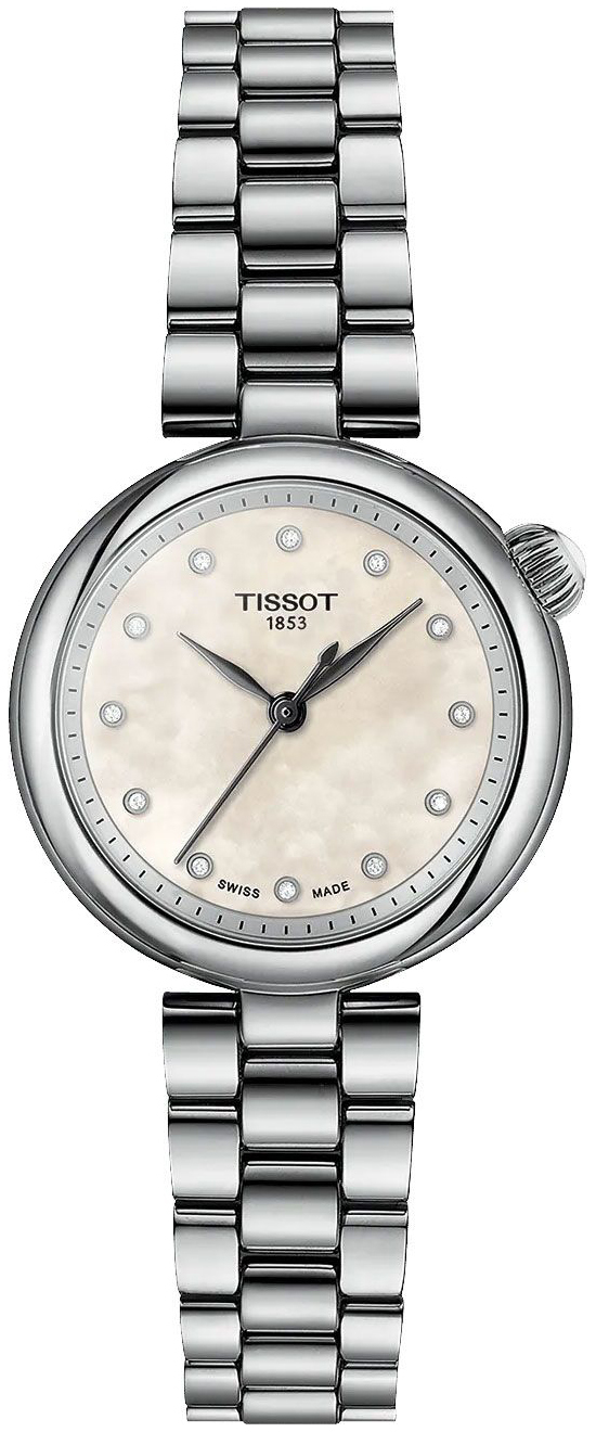 Tissot Damklocka T152.010.11.116.00 Desir Vit/St&aring;l &Oslash;28 mm