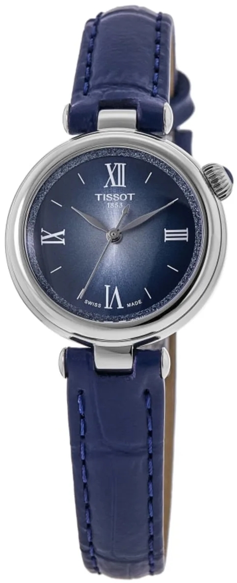 Tissot Damklocka T152.010.16.038.01 Desir Bl&aring;/L&auml;der &Oslash;28 mm