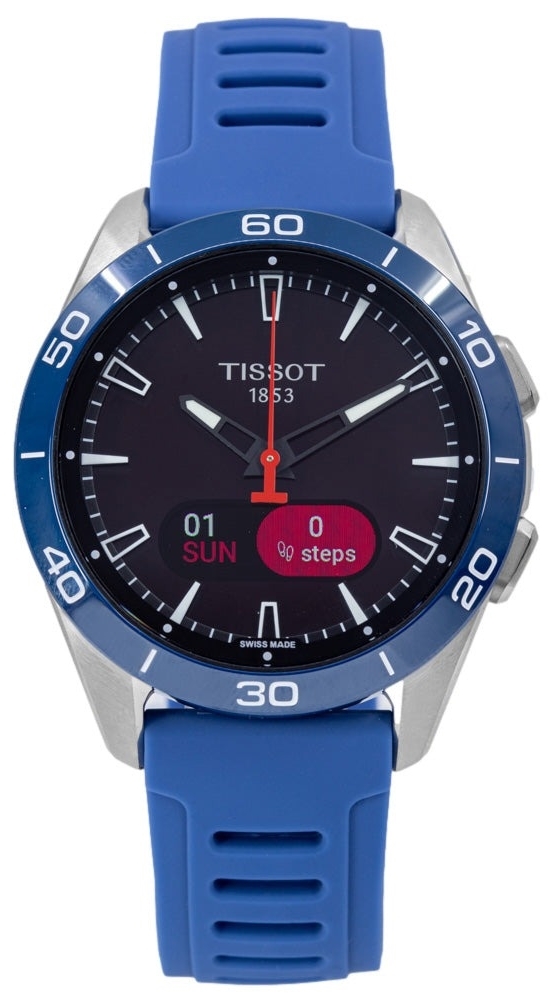 Tissot Herrklocka T153.420.47.051.01 T-Touch Svart/Gummi Ø43.75 mm - Tissot