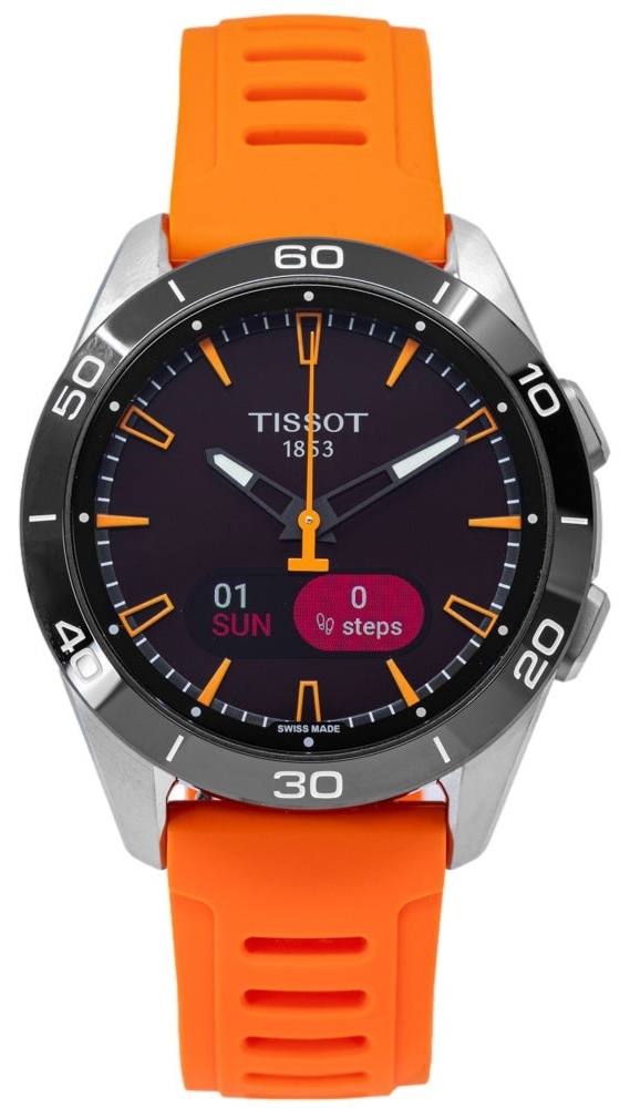 Tissot Herrklocka T153.420.47.051.02 T-Touch Svart/Gummi Ø43.75 mm - Tissot