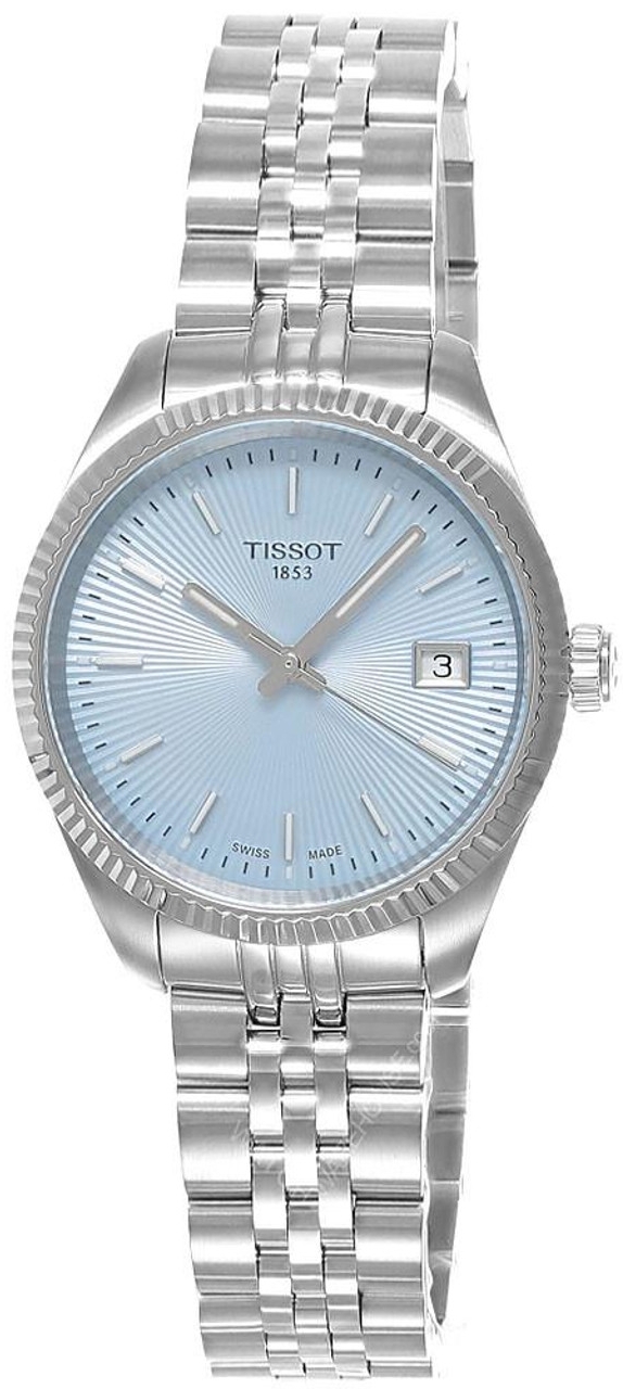 Tissot Damklocka T156.210.11.351.00 Ballade Bl&aring;/St&aring;l &Oslash;34 mm