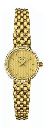 Tissot T-Gold Damklocka T74.3.112.21 Champagnefärgad/18 karat gult guld - Tissot